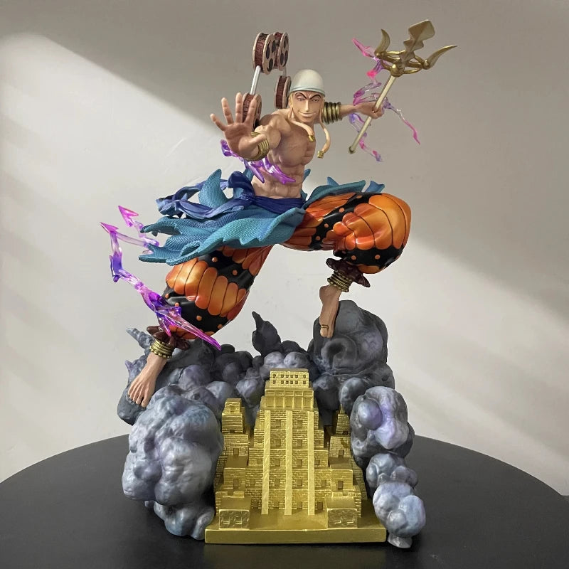 One Piece Enel Thunder God PVC Action Figure — 28cm GK Statue