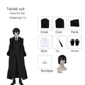 Clothes with wigs