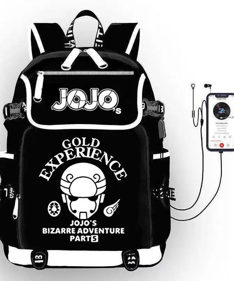 JoJo's Bizarre Adventure Anime Backpack Student School Shoulder Bag Large Capacity Youth Outdoor Travel Backpack Fashion Gift