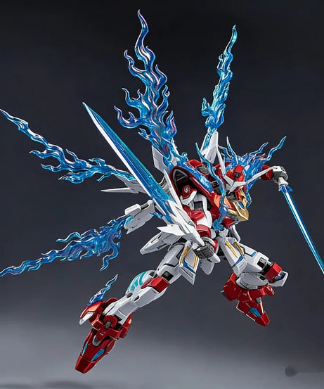 Naraka Bladepoint 1/15 Dragon Call Mecha Model Kit Assembly Toy Action Figure With Flame Effect Parts Game Model Toy Gamer Gift