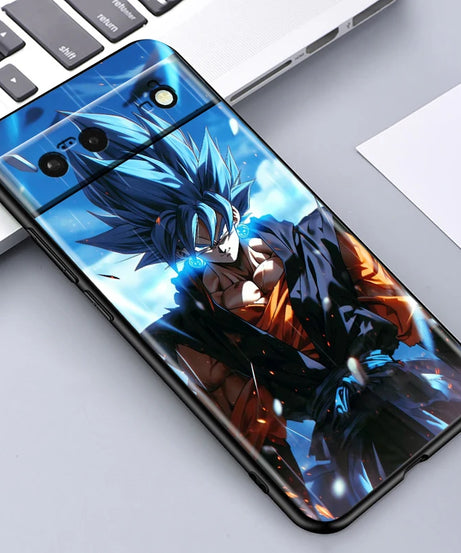 Dragon Ball Z Shockproof Case – Goku Edition for Google Pixel 4–9 Series