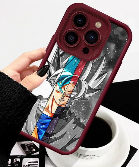 Dragon Ball Goku Soft Case for iPhone 15/14/13/12/11/XS/XR/X
