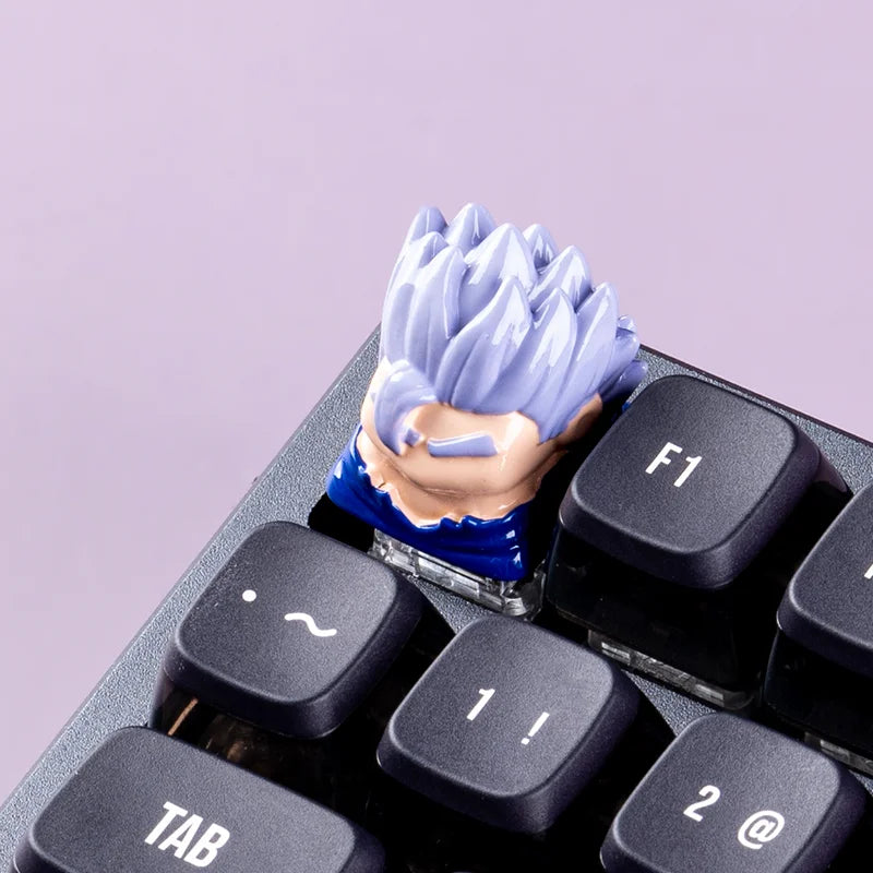 Dragon Ball Son Goku Son Gohan Trunks Master Roshi Character Keycap Creative Single Keycap Mechanical Keyboard Woting Keycaps