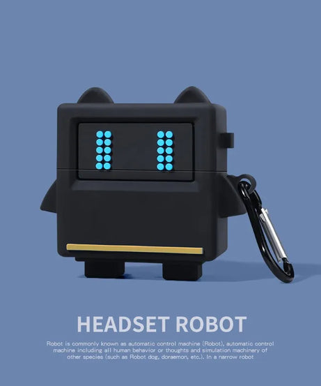 Protective Case for Airpods 4 3 2 Cover for Apple AirPods Pro2 Pro 2nd Generation Shell Game Console Anime Robot Fire