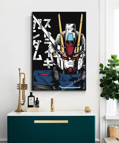 Gundam Mech Esports Room Decorative Poster