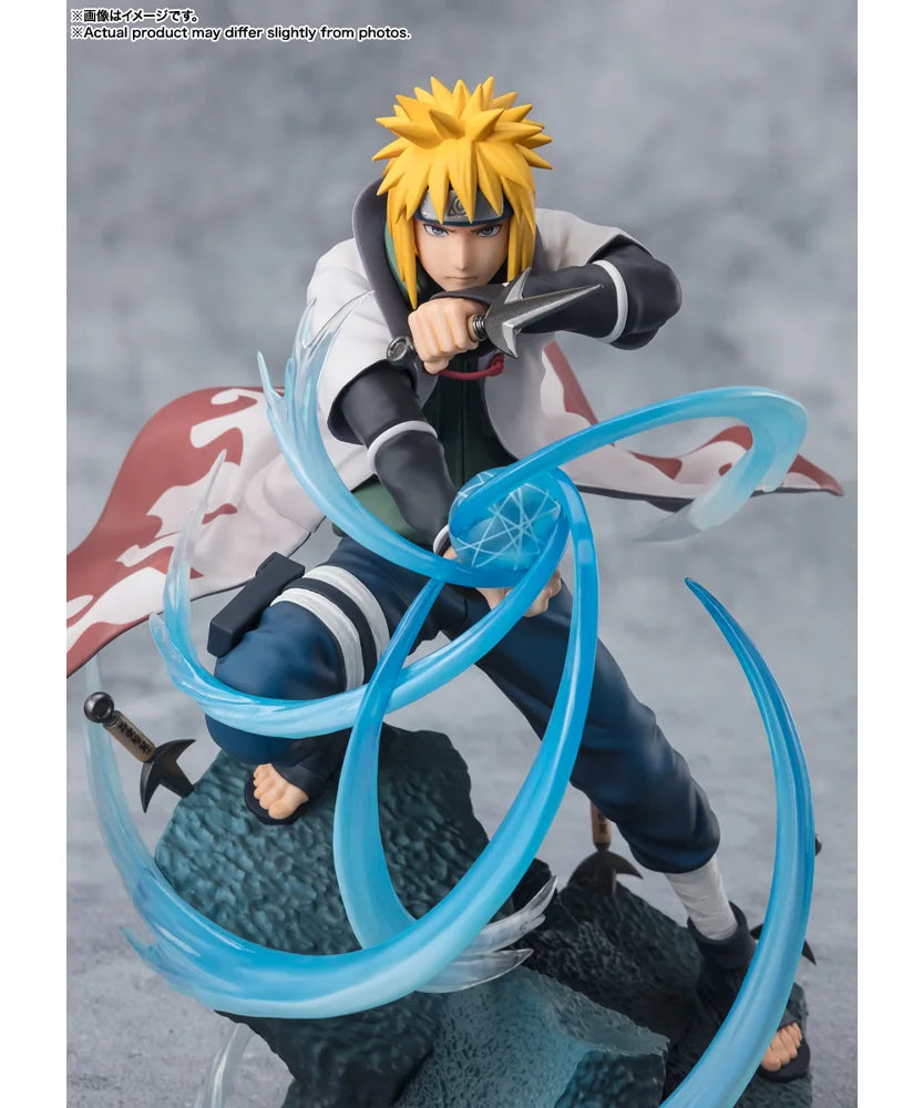 BANDAI Figuarts ZERO Minato Namikaze Rasengan Figure – Naruto Shippuden Collectible