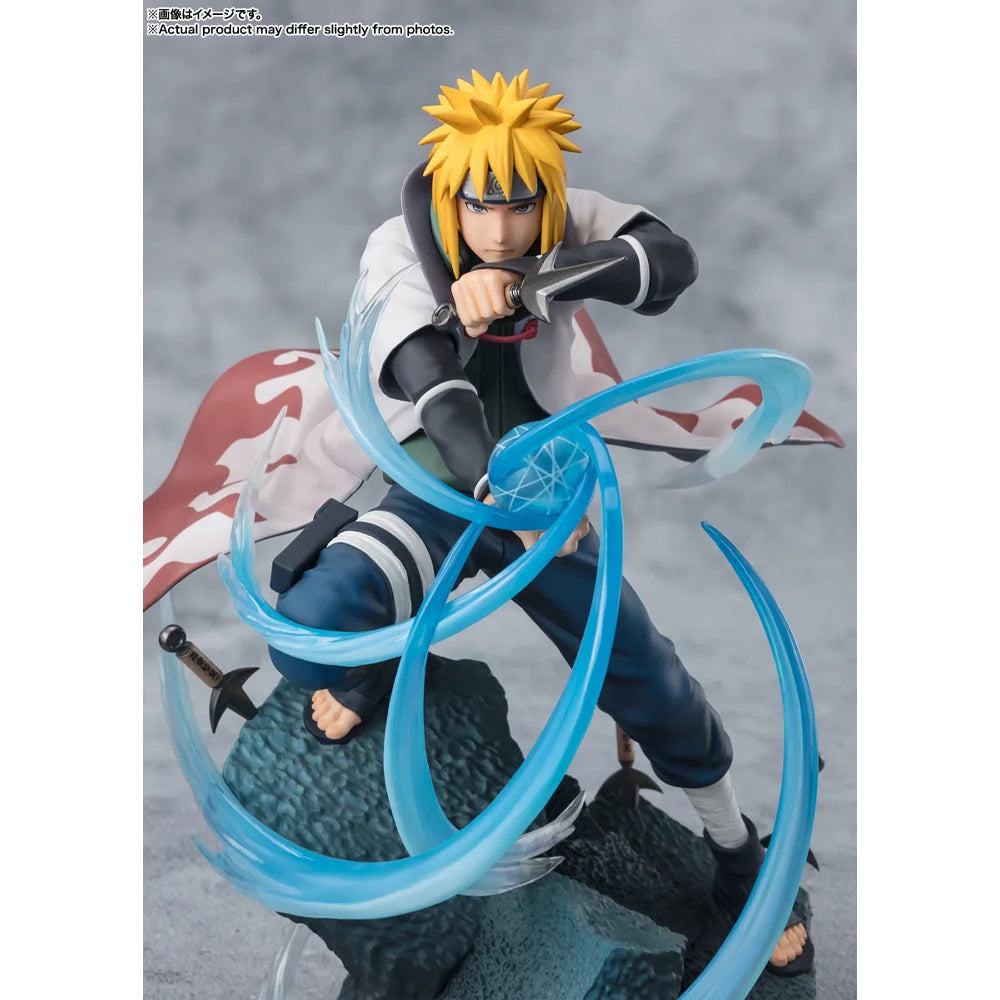 BANDAI Figuarts ZERO Minato Namikaze Rasengan Figure – Naruto Shippuden Collectible
