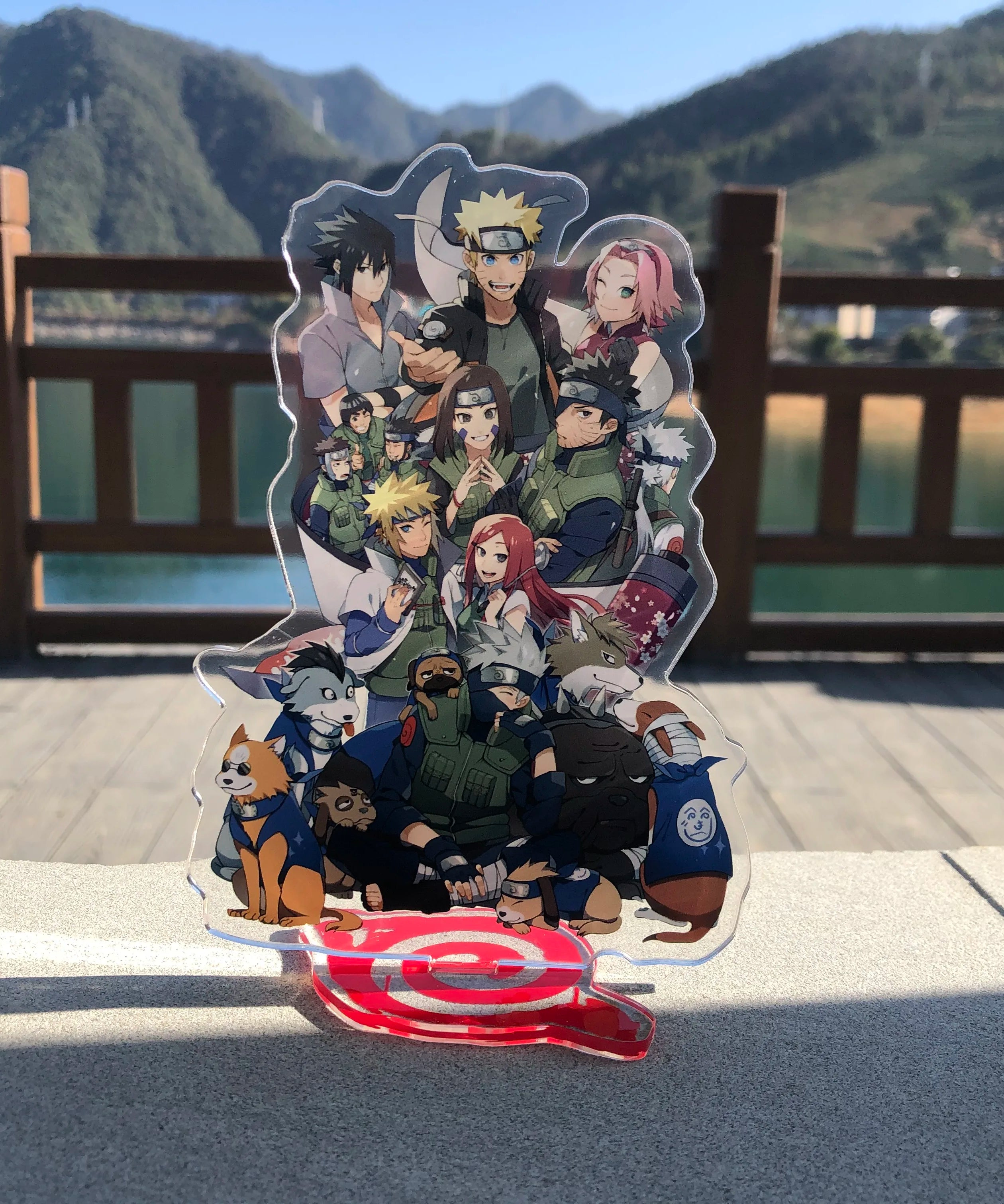 Anime Acrylic Stand Character Model Board Table Decoration Key Chain Kakashi Itachi Sasuke Lady Gift Jewelry Accessories