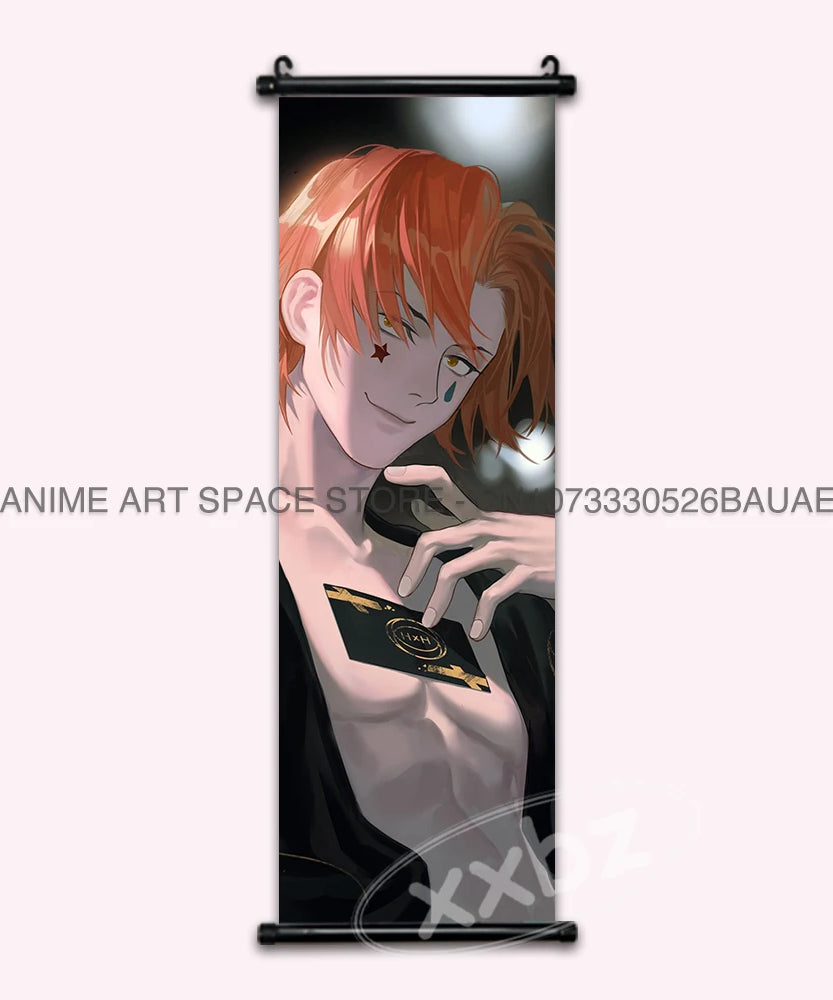 Hunter x Hunter Scroll Poster – Classic Anime Wall Art Canvas Decoration