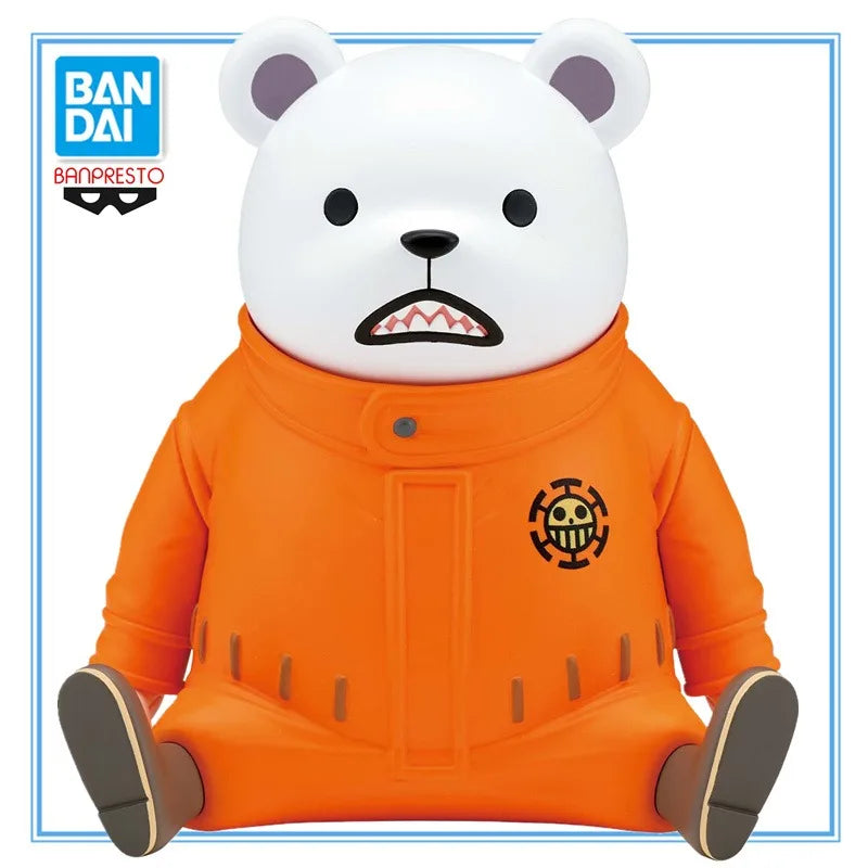 ONE PIECE SOFVIMATES Bepo PVC Anime Figure Action Figures Model Toys Gifts