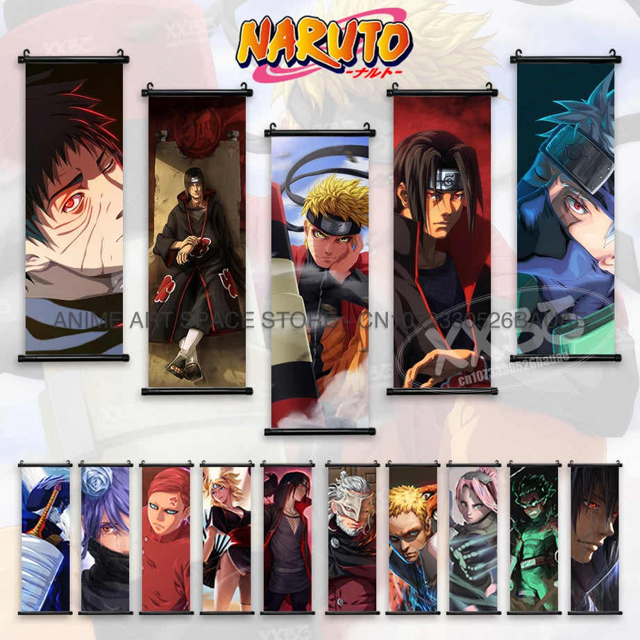 Naruto Wall Art Scrolls