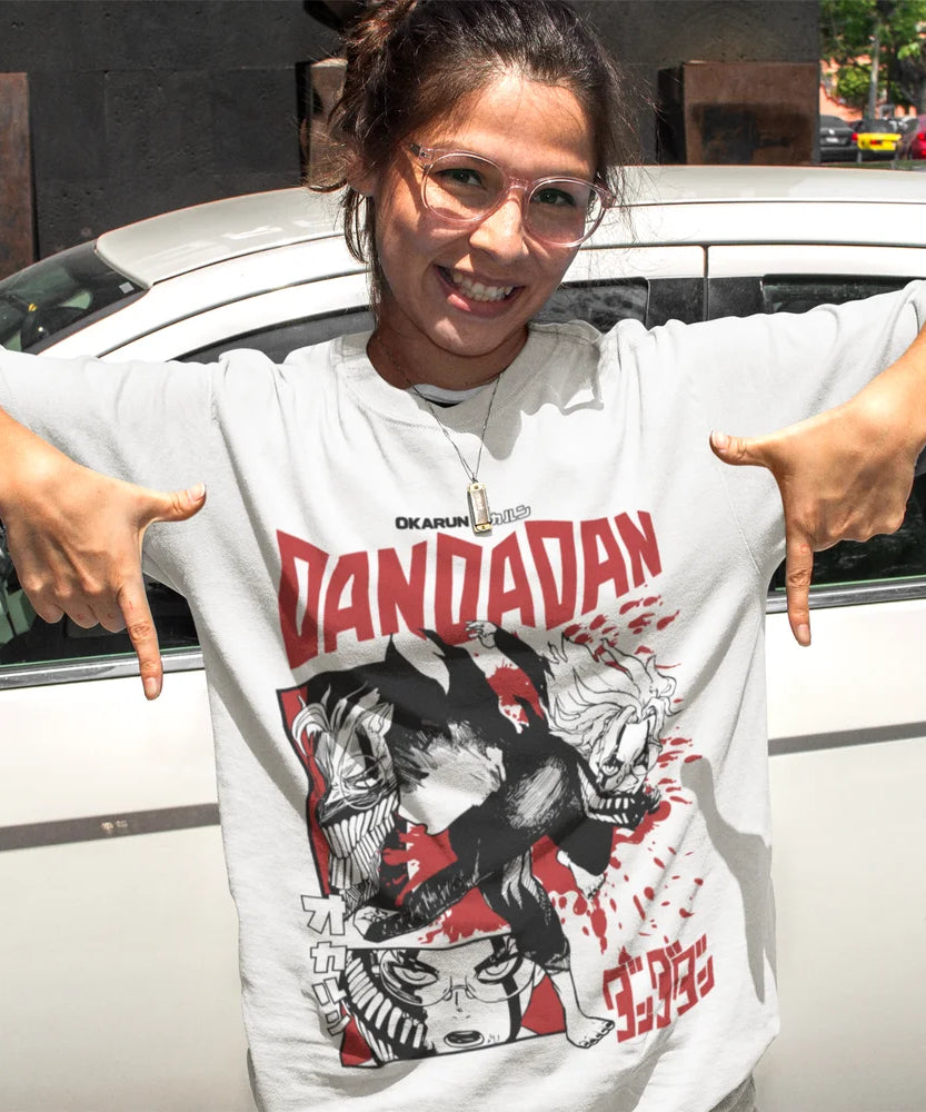 Dandadan Seiko Ayase & Momo Anime T-Shirt – Exclusive Cosplay Gift Tee