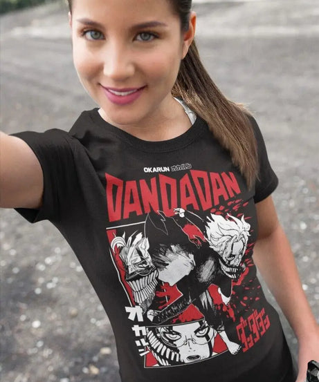 Dandadan T-Shirt Seiko Ayase T-shirt Cosplay Momo Anime Gift Exclusive Shirt