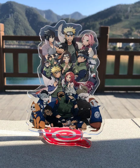 Anime Acrylic Stand Character Model Board Table Decoration Key Chain Kakashi Itachi Sasuke Lady Gift Jewelry Accessories