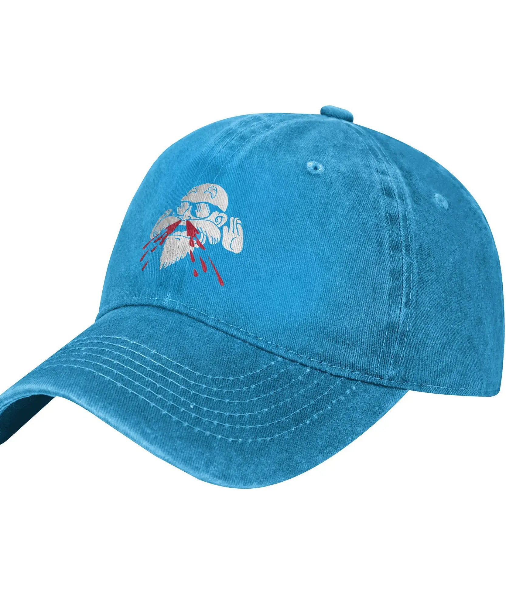 Master Roshi Distressed Denim Cap – Dragon Ball Z Unisex Adjustable Hat