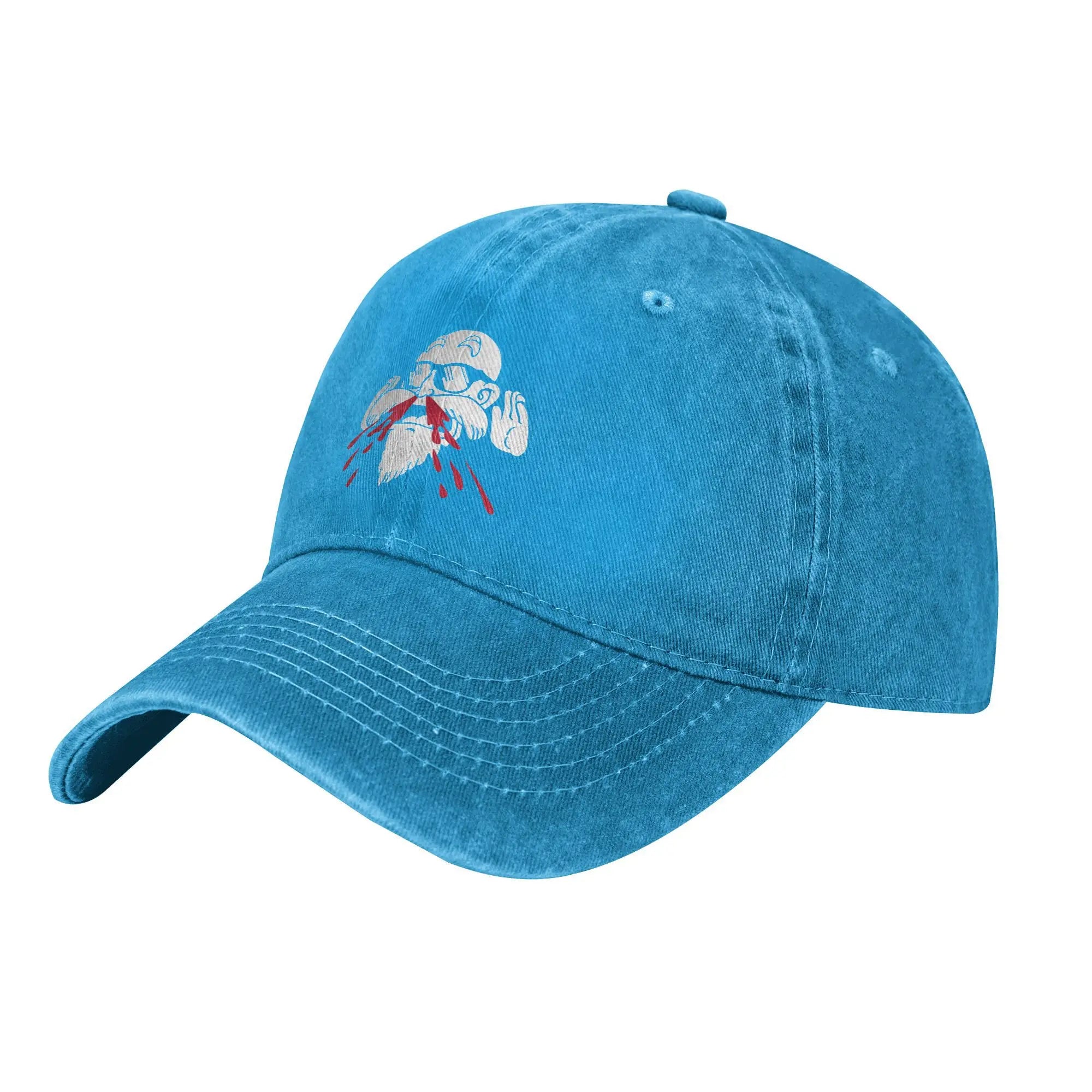 Master Roshi Distressed Denim Cap – Dragon Ball Z Unisex Adjustable Hat