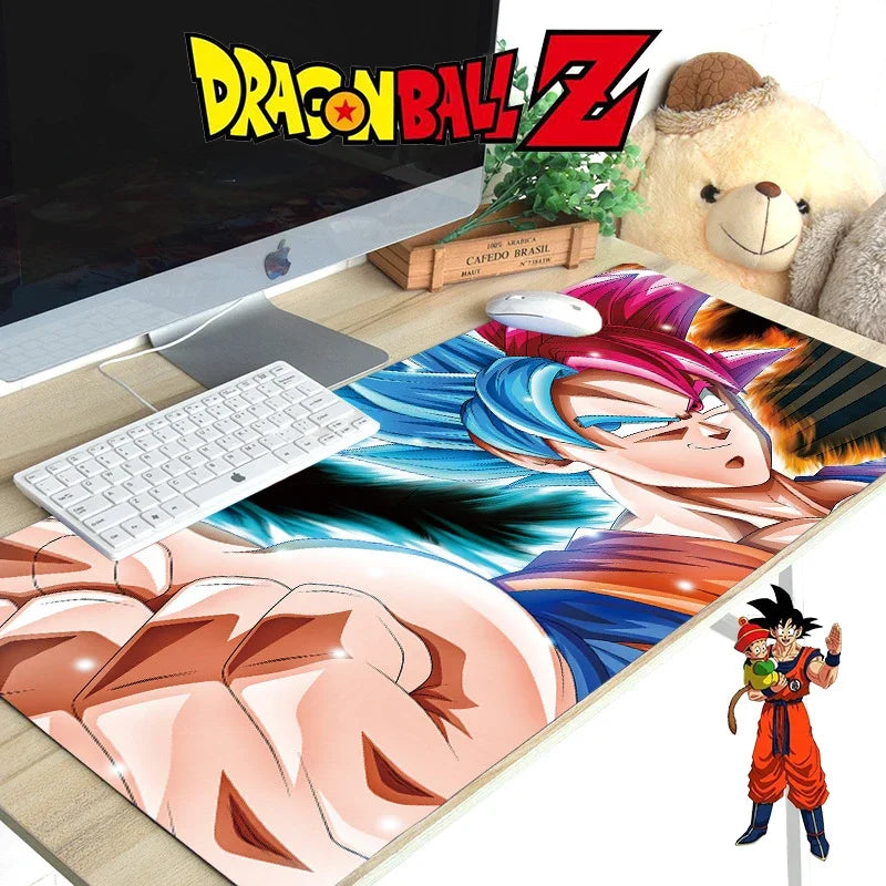 Dragon Ball Goku Mouse Pad Deskpad Large Rubber PC Computer Desk Pad Computer Mat Office Home School Gamer Accessories Gift New