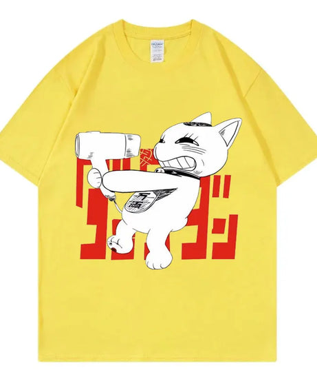 Anime Dandadan Turbo Granny Graphic T Shirts Manga Short Sleeve T-shirt High Quality Cotton Clothing T-shirts Unisex