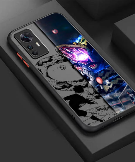 Blue Lock Frosted Anime Case – Cool Translucent Back Cover for Xiaomi Mi Series