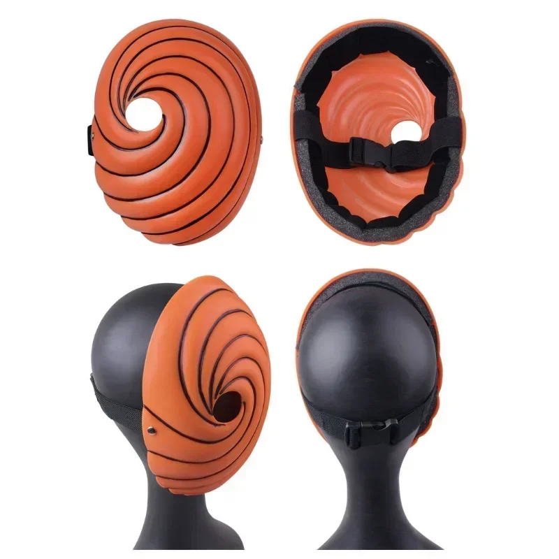Naruto Uchiha Obito & Madara Masquerade Full-Face Resin Mask – Cosplay Prop 5