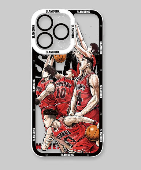 Anime Cool Slam Dunk Case For Samsung Galaxy A54 A34 A24 A14 A13 A53 A33 A73 A23 A05 A05S A72 A52 A52S A32 A22 A12 A51 A71 Etui