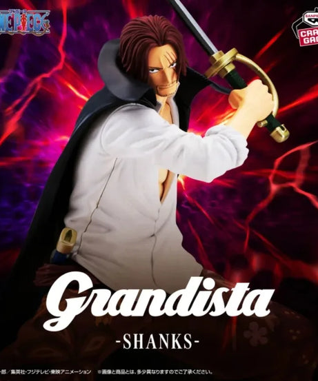 Banpresto One Piece Shanks Figure – Original BANDAI PVC 22cm Collectible Model