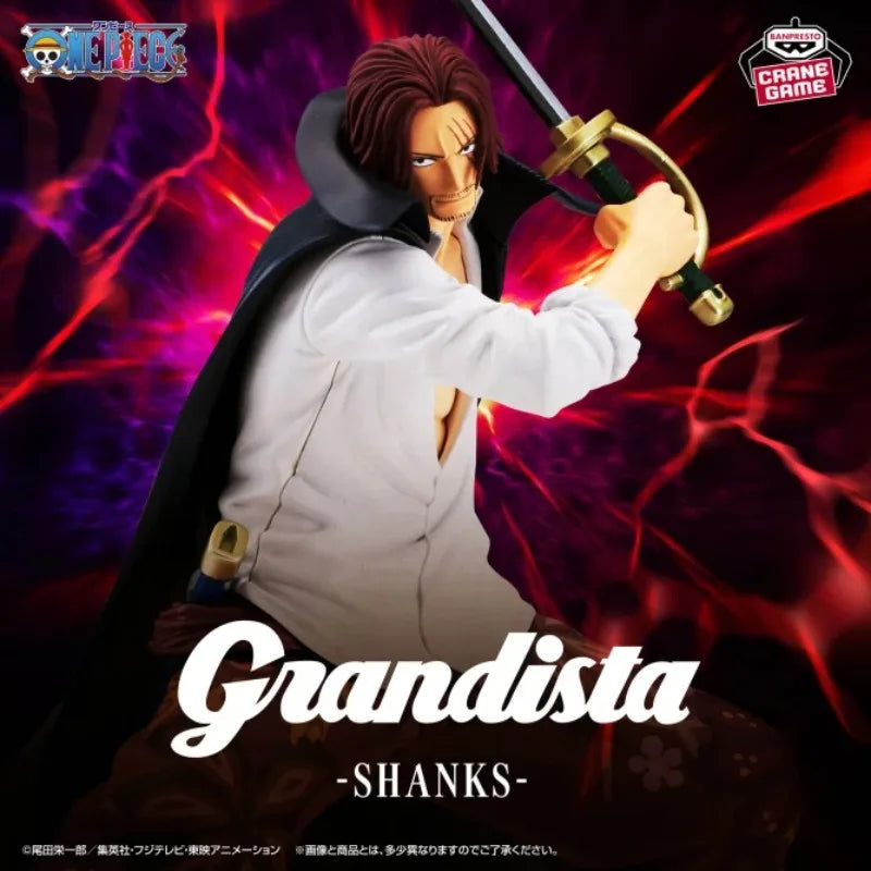 Banpresto One Piece Shanks Figure – Original BANDAI PVC 22cm Collectible Model