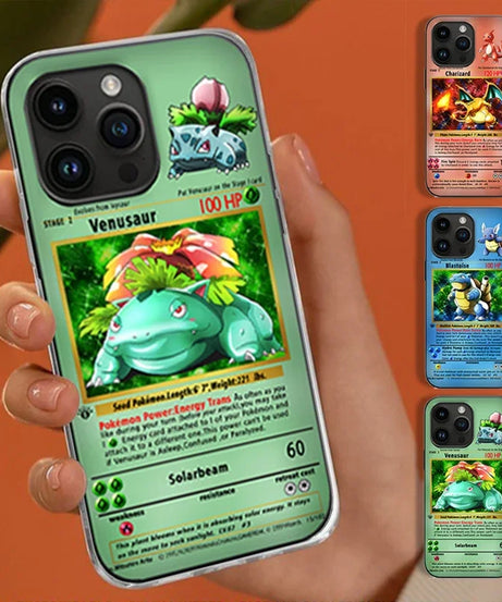 Pokémon 3D Anime Phone Case – Cute Creative Cover for iPhone, Samsung, Xiaomi & More