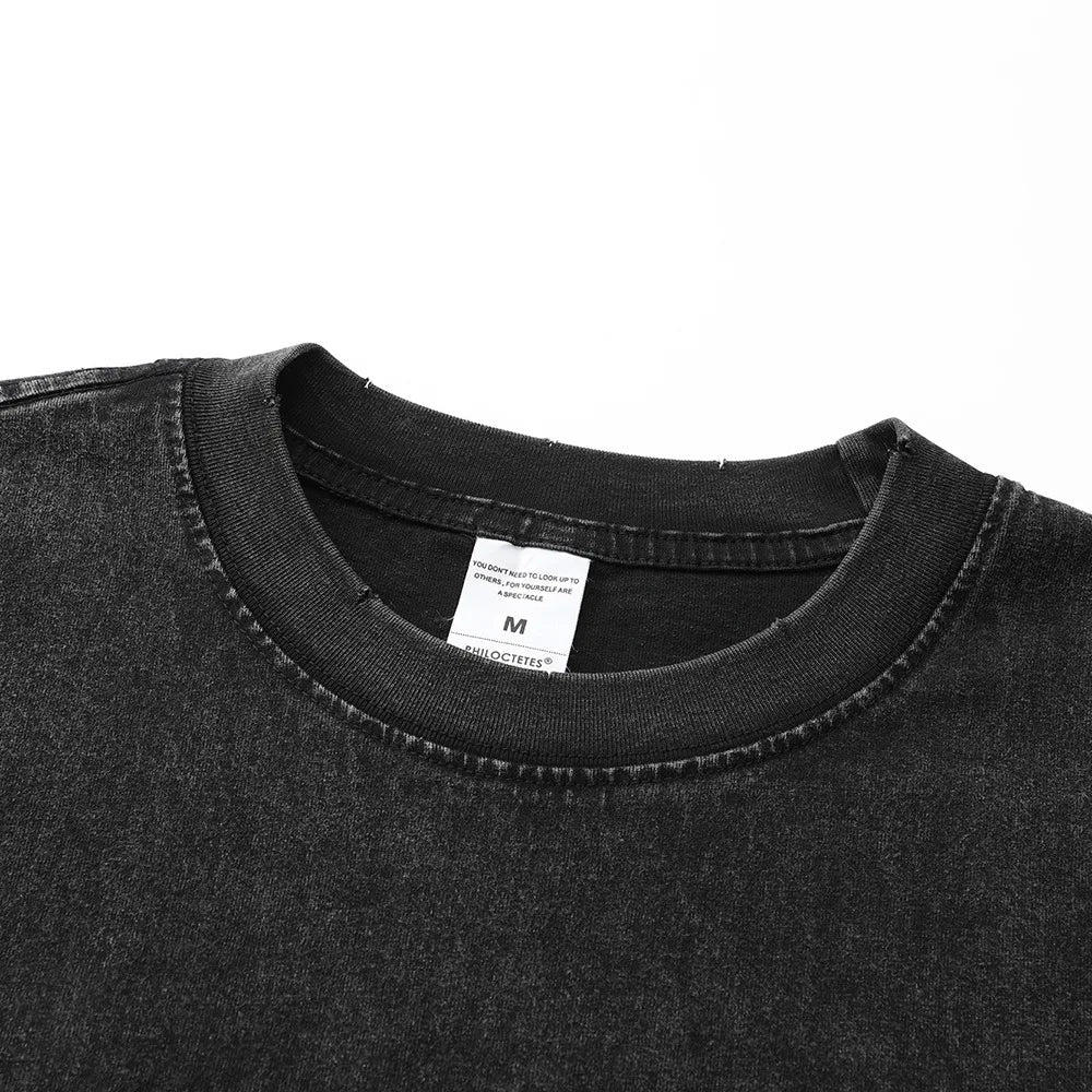 Anime Jujutsu Kaisen Men's T Shirts Summer Y2k Clothes Vintage Washed Oversized Women's Short Sleeved Tee Casual Streetwear Tops