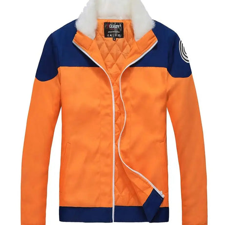 Naruto Uzumaki Winter Hoodie Cosplay Jacket - Unisex Casual Sports Coat