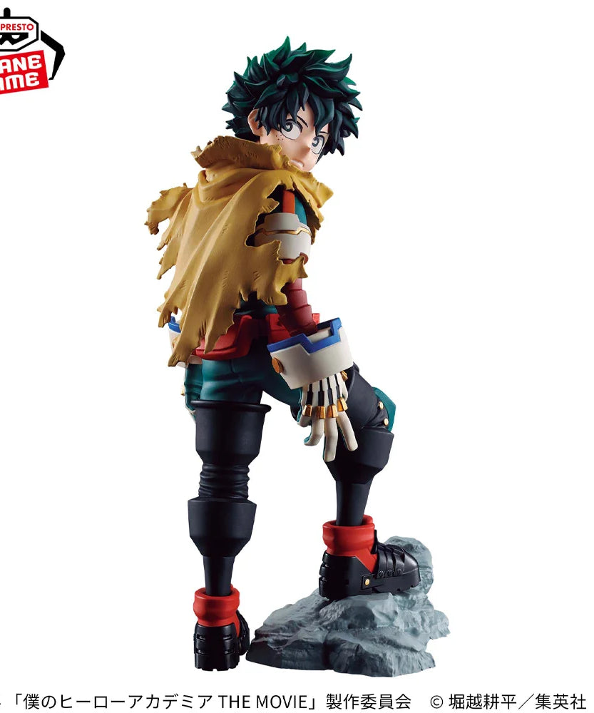 BANPRESTO Izuku Midoriya Figure – My Hero Academia: You're Next Edition (Boxed Original)