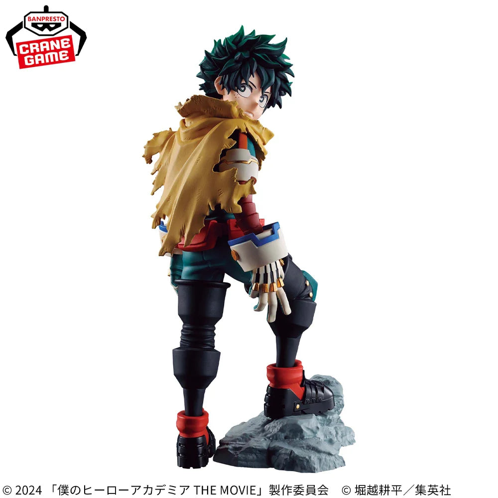 BANPRESTO Izuku Midoriya Figure – My Hero Academia: You're Next Edition (Boxed Original)