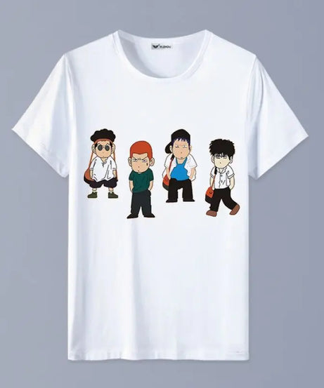 Slam Dunk T-shirt Sakuragi Hanamichi Akagi Haruko Rukawa Kaede Mitsui Hisashi Ryota anime basketball short-sleeved clothes gift