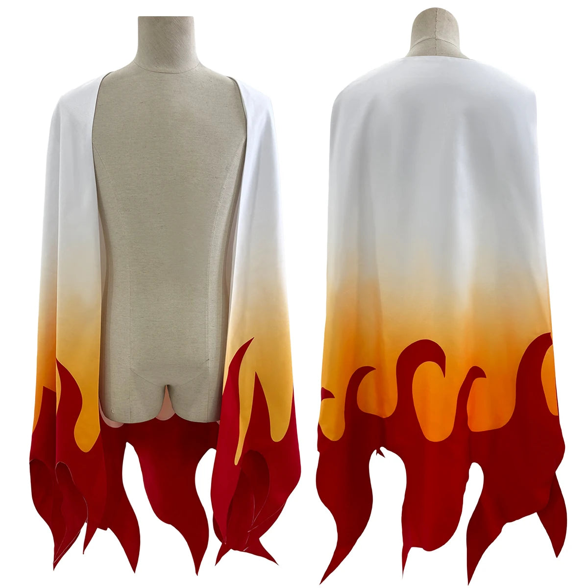 Anime Rengoku Kyoujurou Cosplay Costume Wig Haori Embroidery Top Elastic Pants Belt Convention Halloween Christmas