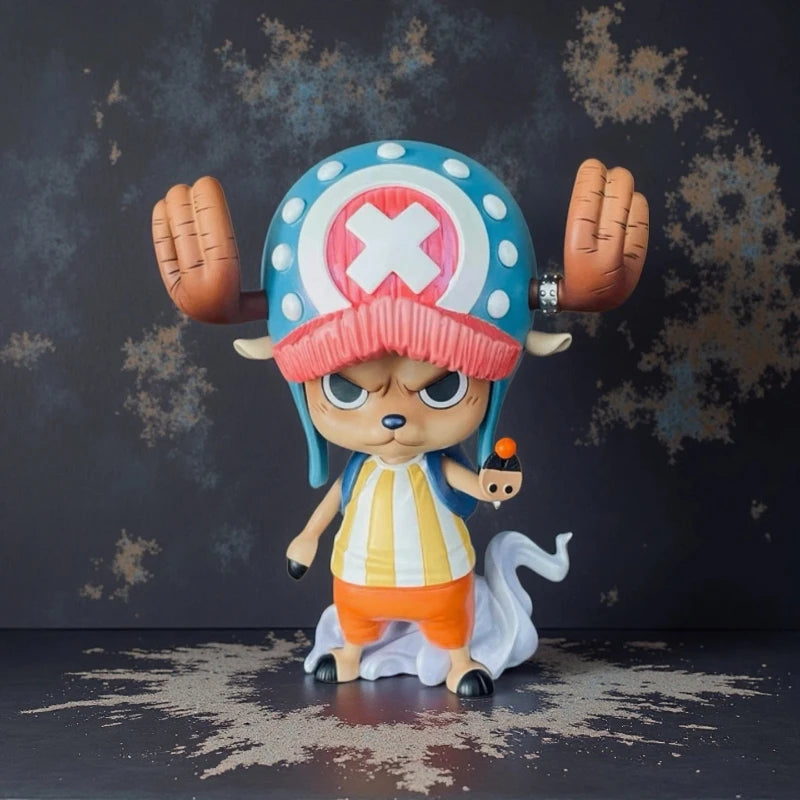 One Piece Tony Tony Chopper 10cm Mini PVC Figure Cute Anime GK Model Exquisite Statue Collectible Toy Desktop Decor Little Gift