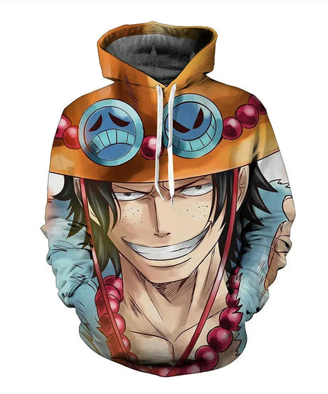 Anime One Piece Luffy Trafalgar D. Water Law Hoodie Cosplay Costume Long Sleeve Sweatshirt Sweater Zip Up Coat Jackets