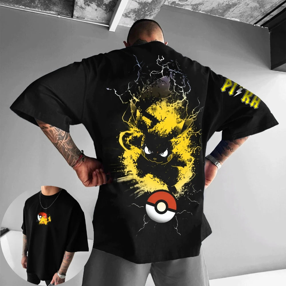 Pokémon Eevee & Sylveon Graphic T-Shirt – Premium Summer Anime Tee for Men, Women & Kids 4