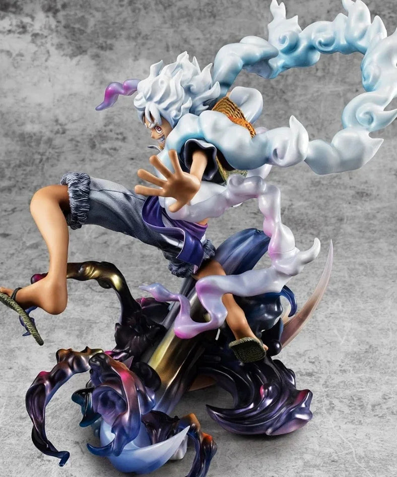 One Piece Lffy Anime Figure Gear 5 Luffy Action Figurine Sun God Nika Luffy Statue PVC Statue Model Doll Collection Toy Gifts
