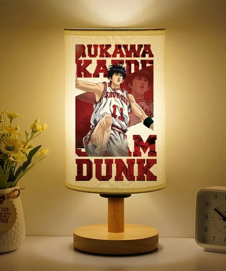 Slam Dunk Rukawa & Hanamichi Anime Bedside Lamp – Creative LED Table Light