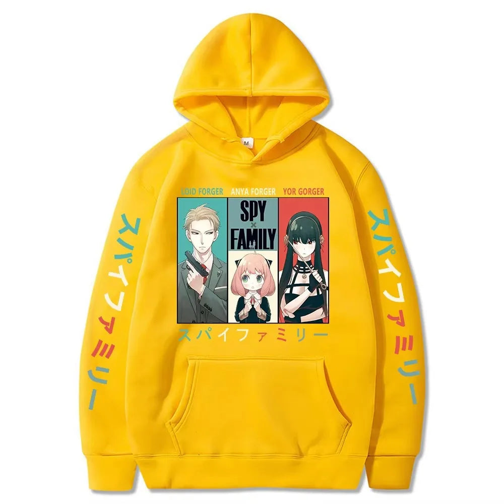 Spy x Family Anya Forger Fashion Hooded Sweatshirt – Women & Girls Casual Pullover 5