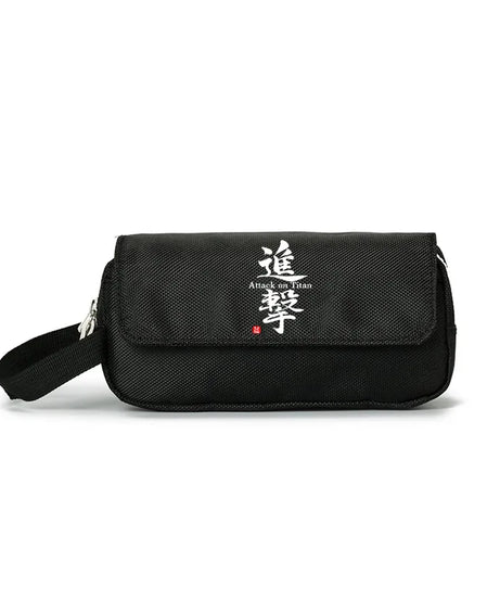 New Attack On Titan Pencil Case Student Anime Peripheral Pencil Case Fashion Stationery Case Christmas Birthday Fan Gifts