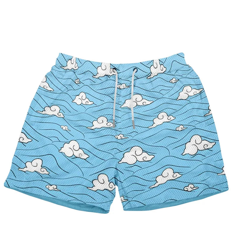 Hajime no Ippo Quick-Dry Gym Shorts — Anime Sportswear 8