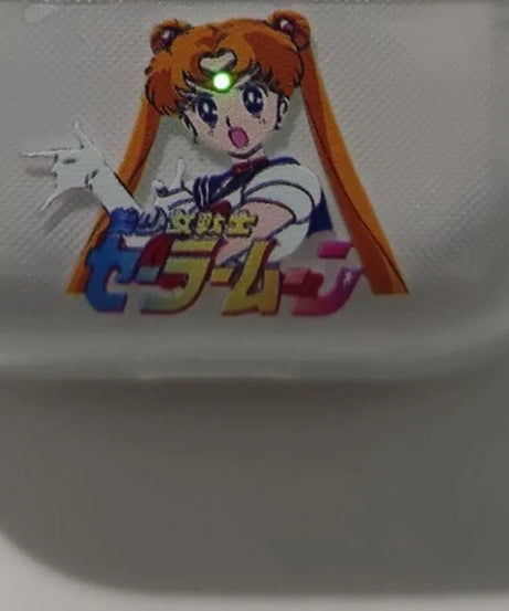 Anime Sailor Moon Transparent Case for Airpods 1 2 Pro Shockproof Silicon Headphone Earphone Cover for AirPods 3 Pro2 Shell Gift