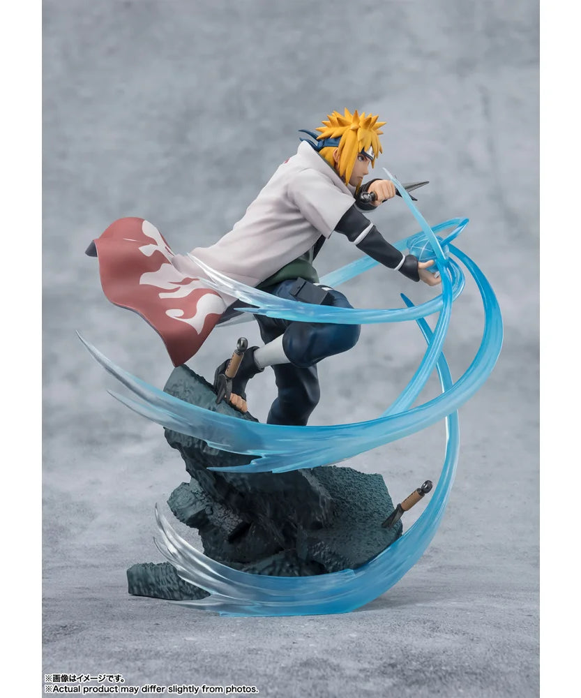 BANDAI Figuarts ZERO Minato Namikaze Rasengan Figure – Naruto Shippuden Collectible