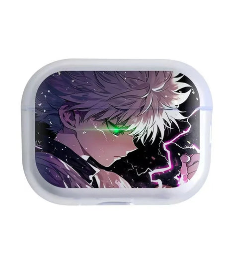 Anime Hunter X Hunter Cool Soft silicone TPU Case For AirPods 4 Pro 1 2 3 Clear Transparent Bluetooth Earphone Case