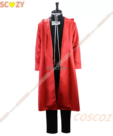Fullmetal Alchemist Edward Elric Cosplay Costume - Custom Size