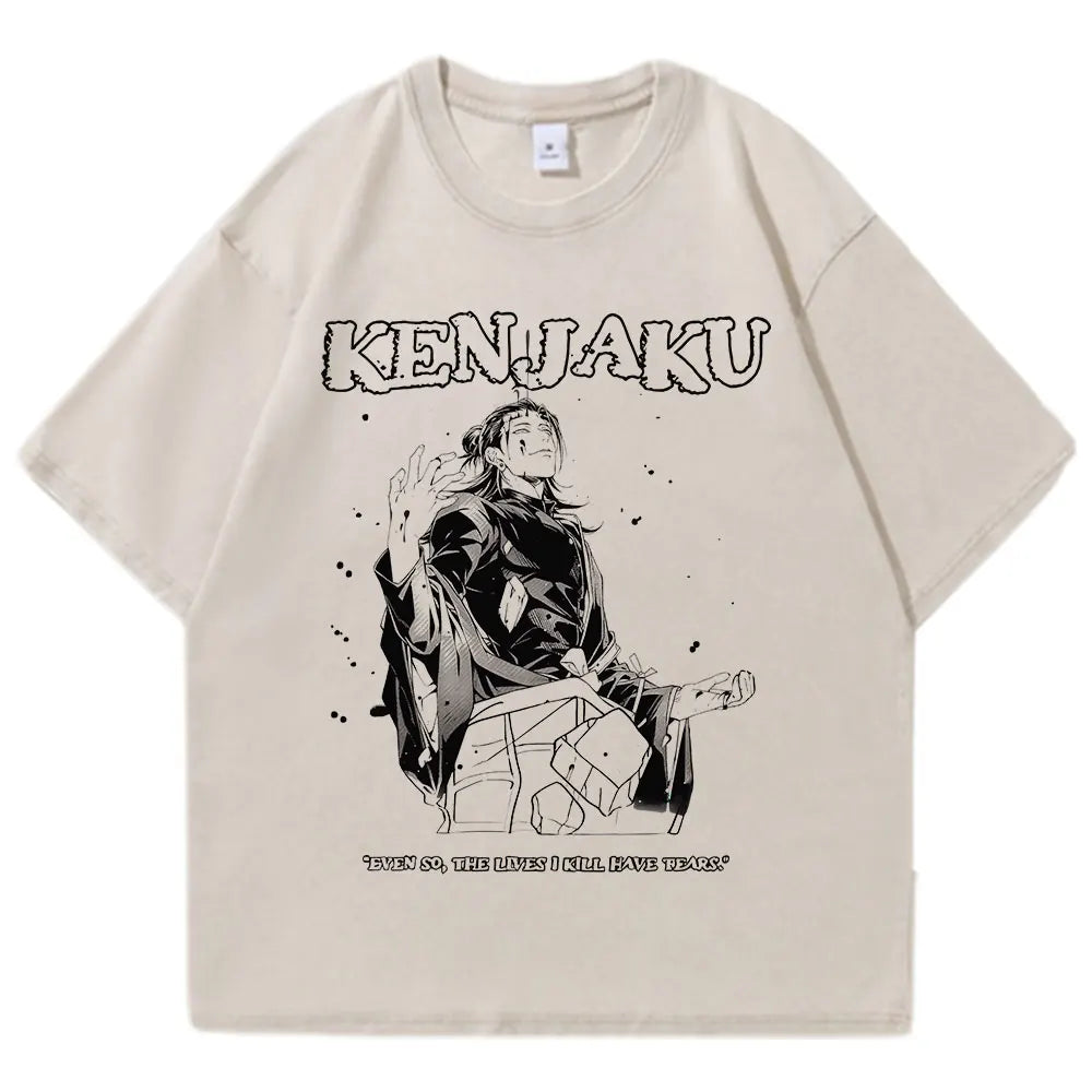 Jujutsu Kaisen Geto Suguru Vintage T-Shirt – Unisex Anime Cotton Tee