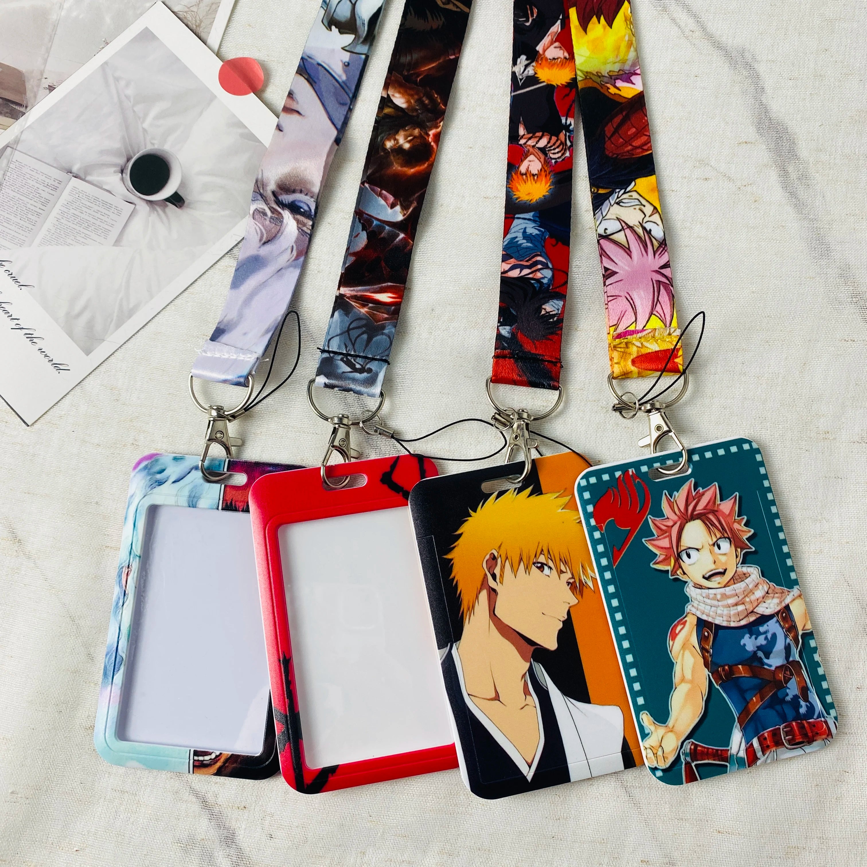 Lanyard Card Holders Squirtle ID Card Cover Passport Student USB Credit Card Bus Card Student Plastic Case Accessories Gifts