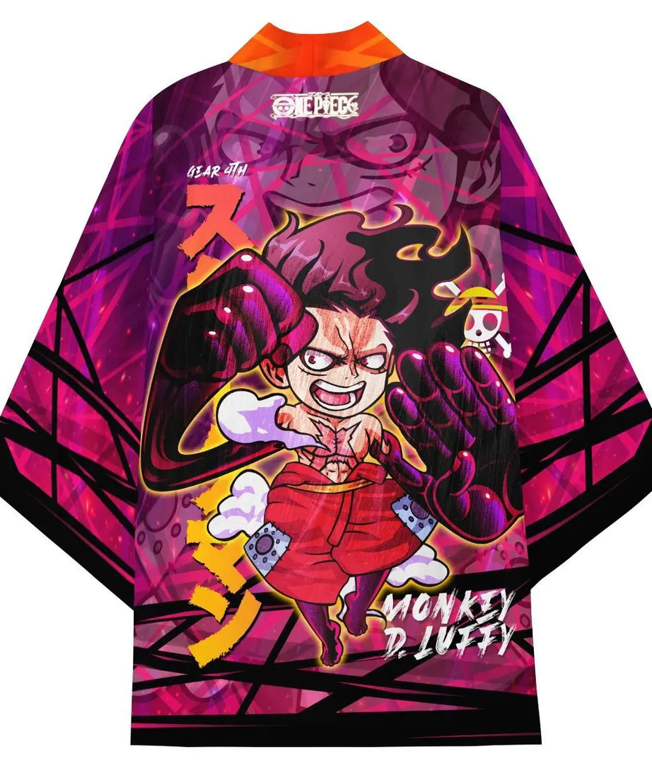 New Anime ONE PIECE Kimono Cape Cosplay Clothing 3D Printing Comics Casual Cardigan Jacket Men and Women Birthday Gifts