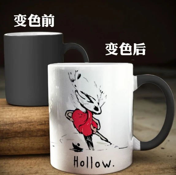Hollow Knight Hornet Silk Song GK Tears City Window Mug Coffee Ceramic Color-Changing Cup Personalized Holiday Gift